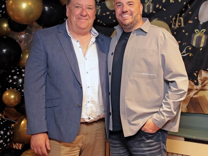Caption: Seamus Finn and Kevin Hussey