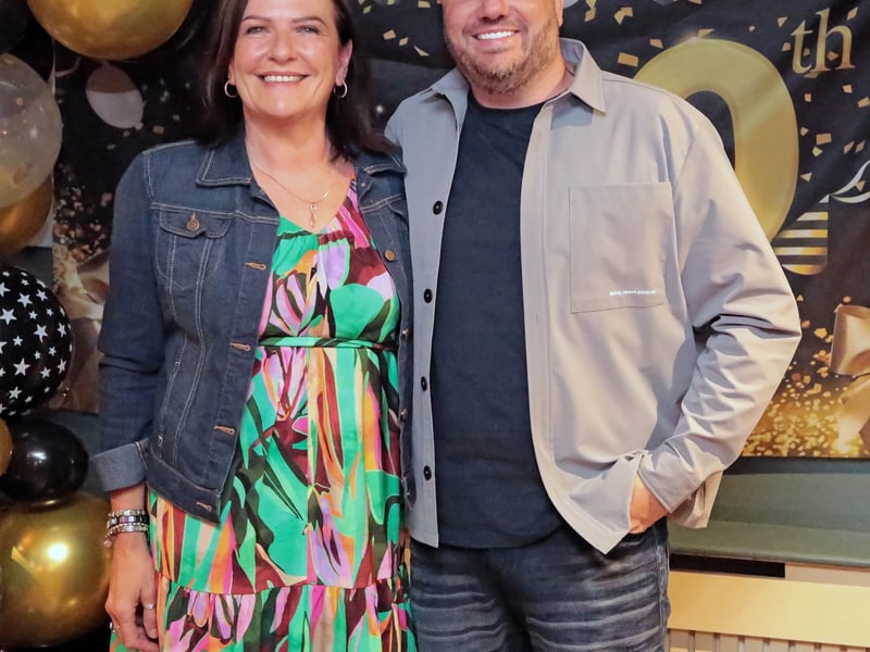 Caption: Susan Finn and Kevin Hussey