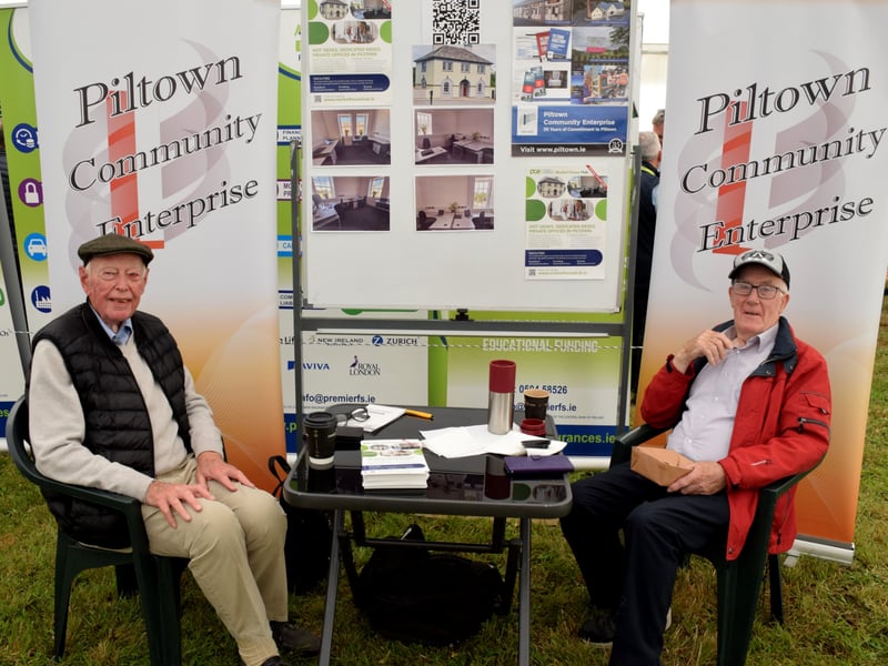 Eamon Meade and Eddie Blackmore – Piltown Community Enterprise.