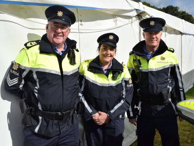  Some of the Gardai that were on duty were Jim Fell, Aoife Spellman and Padraig Connolly.