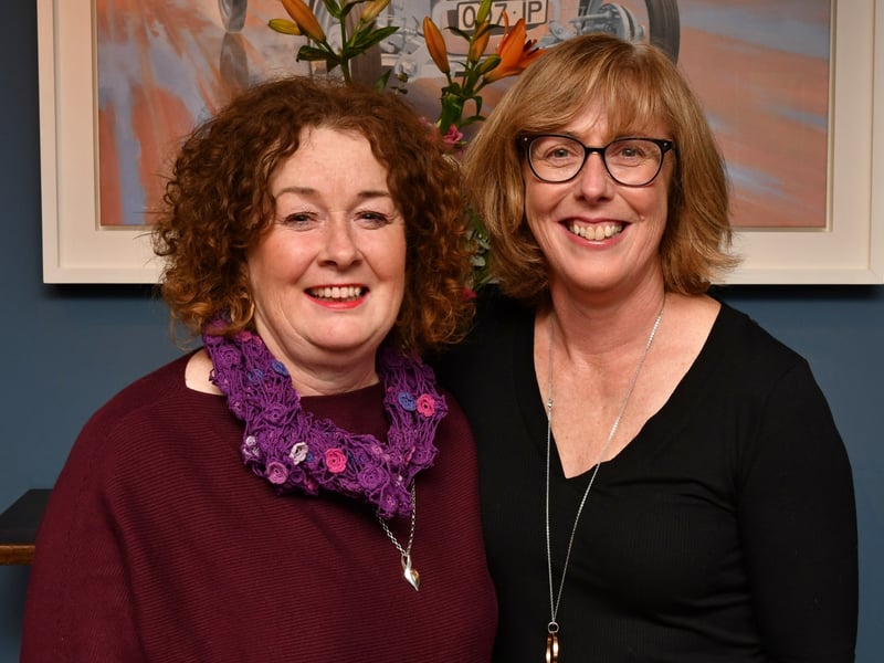 Yasmin Henderson and Marie Woodcock.