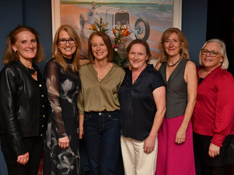 Sheela Tynan, Mary Cowhig, Maeve Scott, Leah Roche, Marina Lawler and Mary Wallace.