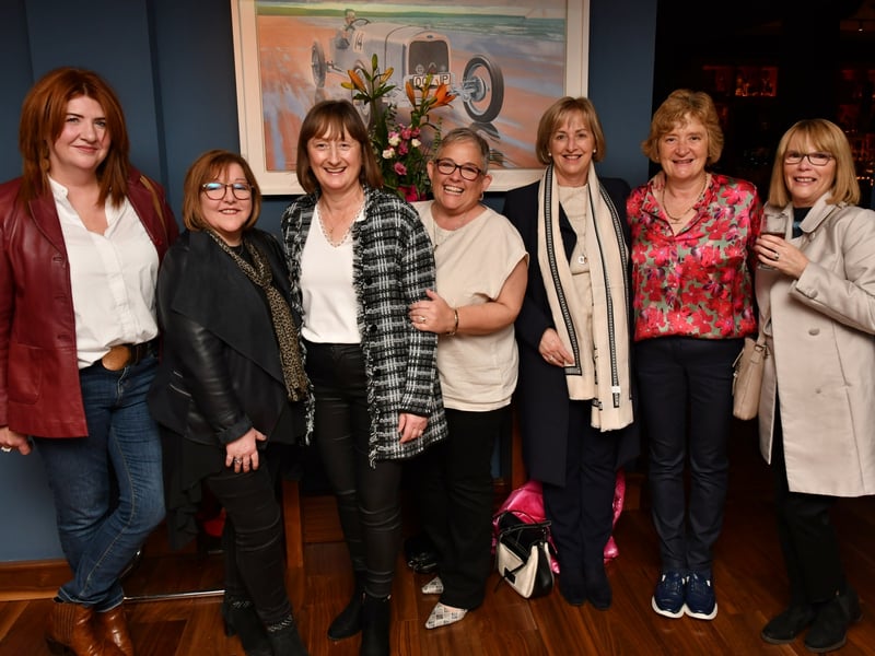 Caroline Lanigan, Denise McCann, Statia Manning, Fiona Murray, Miriam Smith, Mary Drea and Margaret Moran.
