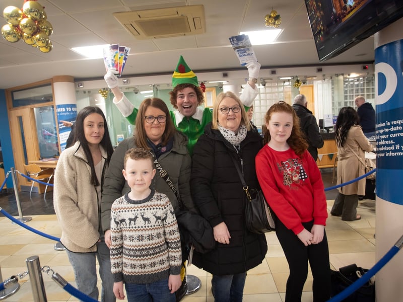 Great entertainment at the Derry Credit Union's 'Santa Saturday'.