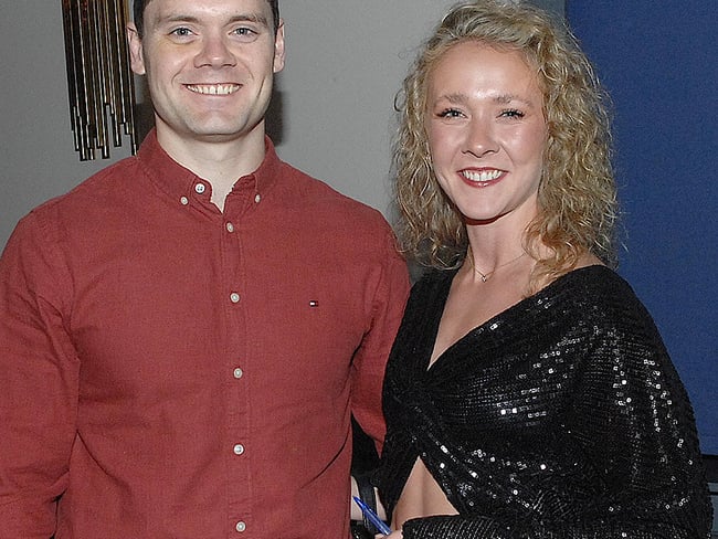 Andrew English and Aine Smyth.
