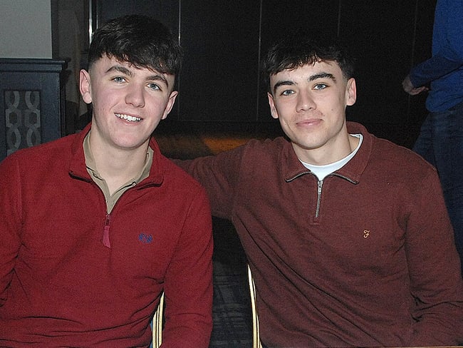 Oisin Kerr and Shane Lennon.