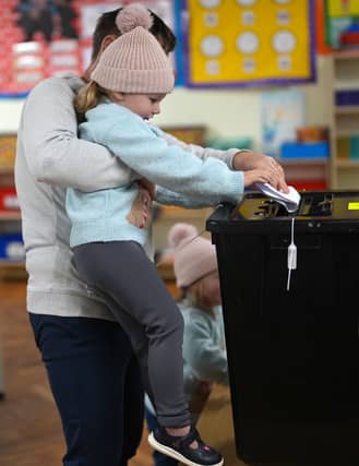 The vote will close at 10pm with counting expected to start on Saturday morning.