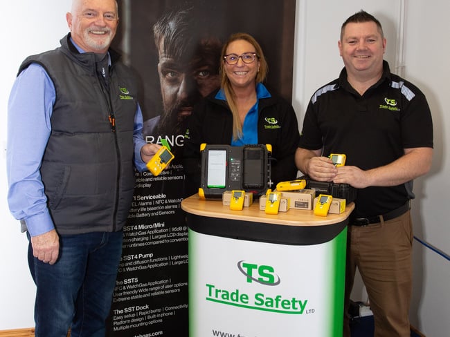 Austin Handy, Sharon Inglis and David O'Sullivan.