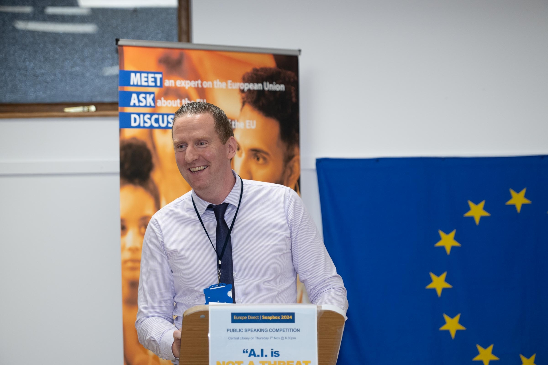 In pictures: Europe Direct Soapbox public speaking competition in ...