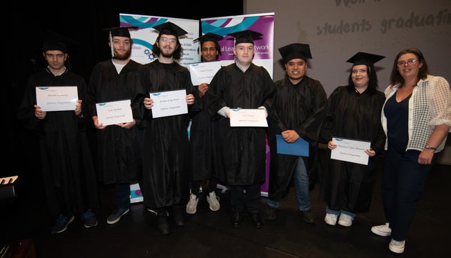 PICTURES: Students from National Learning Network Portlaoise celebrate ...