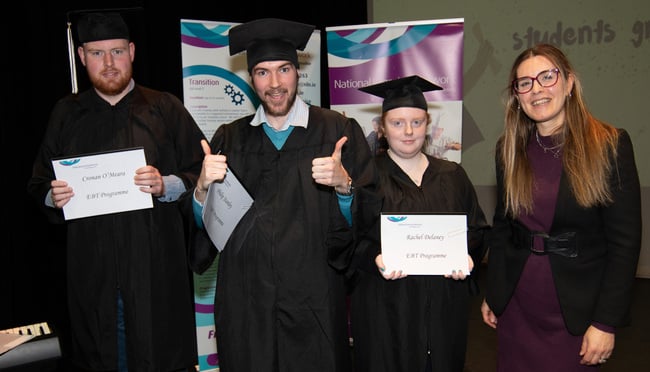 PICTURES: Students from National Learning Network Portlaoise celebrate ...
