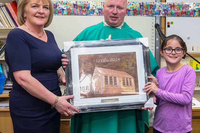 In Pictures: End of an era at Dunkineely NS as Anne Marie Monaghan retires