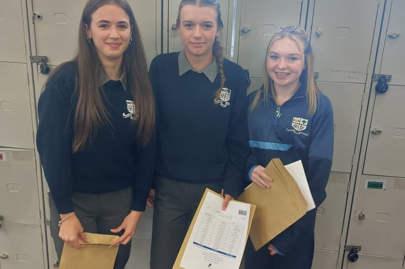 In Pictures: Smiles and delight in Mountmellick on Junior Cert Results Day
