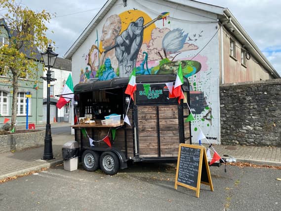 Rathdowney and Errill have been decked out with flags, window displays and bunting ahead of the Laois senior hurling final against Clough/Ballacolla.