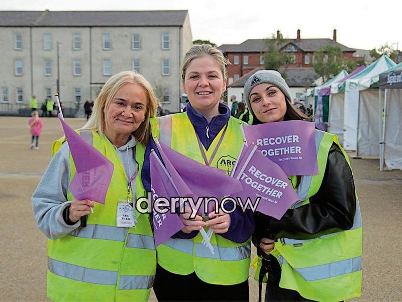 Orfhlaith, Catriona and Natasha. ARC Team.