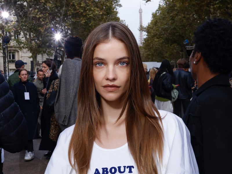 The slogan tee is part of McCartney’s winter 2024 anti-animal cruelty campaign, where she states, “It’s about f***ing time we stop murdering animals in the name of fashion.”