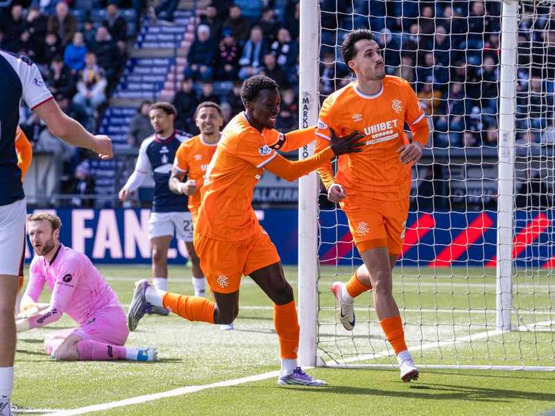 Made a major impact off the bench in the 6-3 win against Falkirk, scoring twice after being introduced at half-time, and is pushing to return to Danny Rohl's starting XI this weekend.