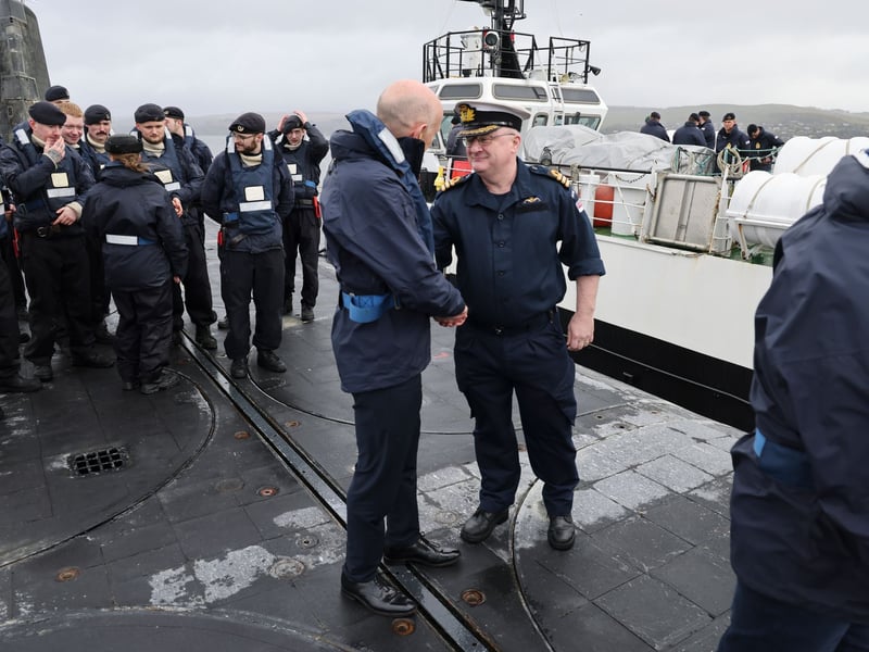 The submarine was deployed on Operation Relentless, the UK's Continuous At Sea Deterrent (CASD), which has ensured at least one nuclear-armed ballistic missile submarine has been on patrol, undetected, every minute of every day since April 1969.