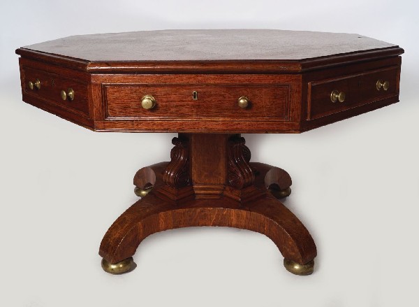 IRISH 19TH-CENTURY OAK RENT TABLE €2500 - 3500
