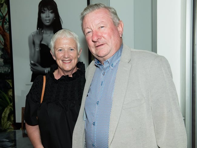 Eleanor Swan and Sean Dunne.