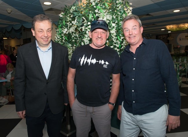 Con Cummins, Frankie Lane and Conor Mahony.