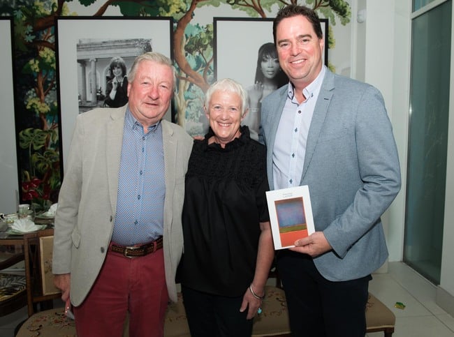 Seán Dunne, Eleanor Swan and Minister of State Martin Heydon.