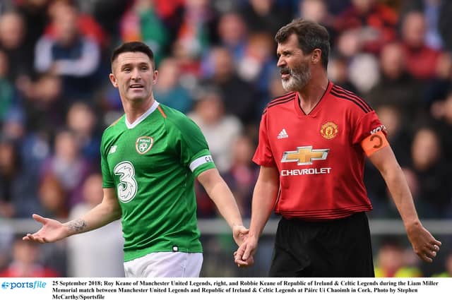 HONOURABLE MENTIONS Roy Keane - 86 Robbie Keane - 86 The dynamic Keane duo may have both retired from the game, but the legacy both footballers left has meant that they have been included as 'icon' players in FC 25. Both Roy and Robbie had influential careers in the Premier league for over a decade, and are arguably two of the finest players that Ireland has produced.