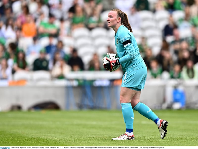 NINTH - Courtney Brosnan OVERALL RATING - 74 PACE - 70 SHOOTING - 71 PASSING - 66 DRIBBLING - 77 DEFENDING - 41 PHYSICALITY - 75
