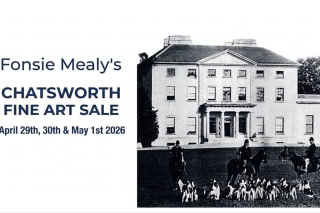 The sale, running from Wednesday, April 29 to Friday, May 1, will include a collection of pieces formerly housed at Clonbrock House, the ancestral home of the Dillon family in Ballinasloe, Ahascragh, Co Galway