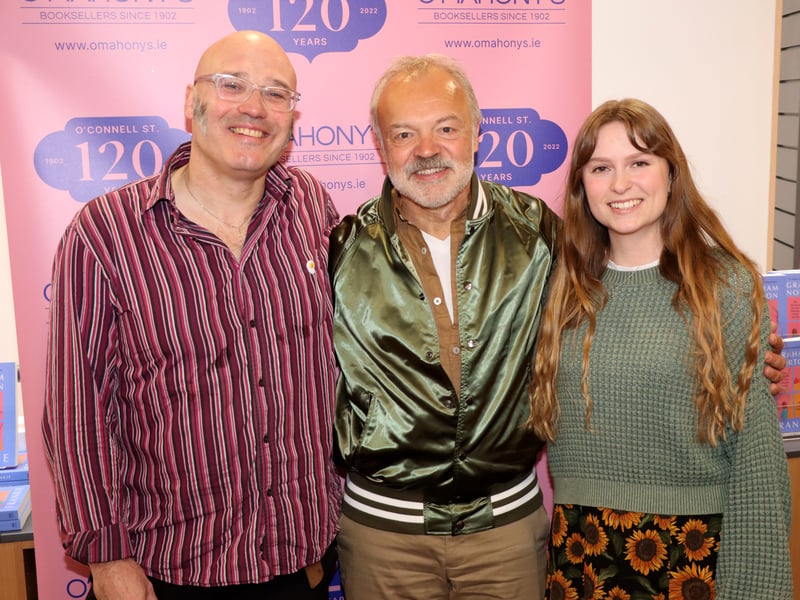 PICTURES: Graham Norton delights his fans with a Limerick book signing