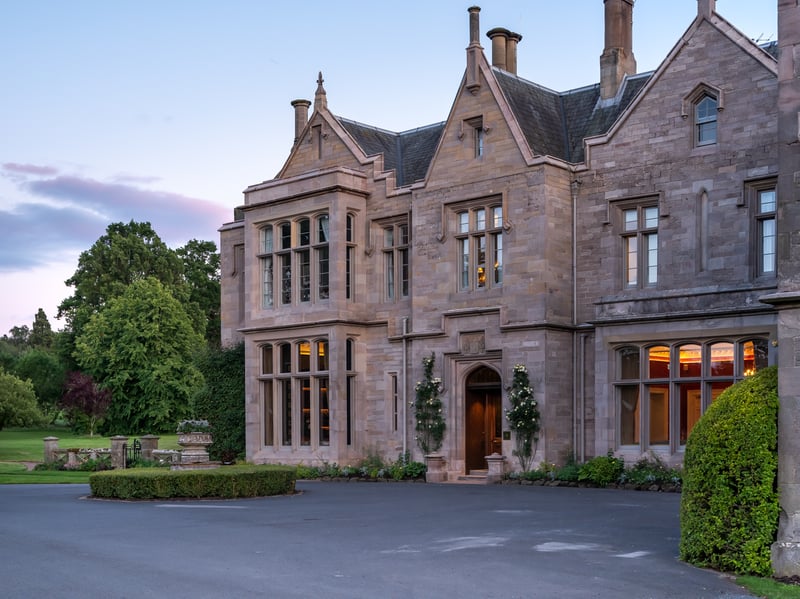 Sunlaws at The Schloss Roxburghe hotel near Kelso - now has 3 Rosettes