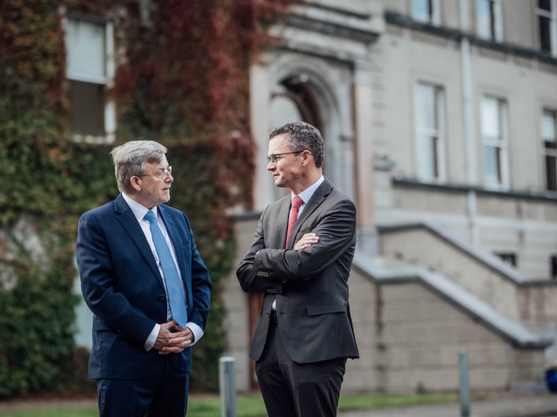 PICTURES: President Higgins leads tributes to retiring president of ...