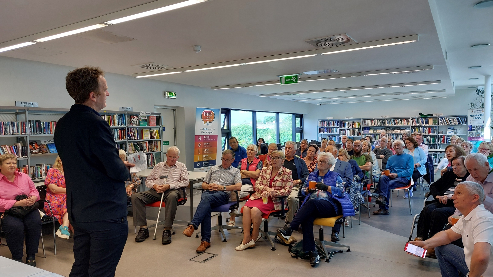 IN PICTURES: Launch of Laois exhibition of malt factory doctor's escape ...