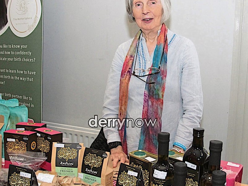 Mary-Kay Mullan, Zaytown from Palestine stall.