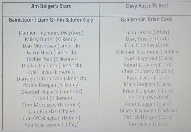 For those who can't make the game, it will be screened live on TG4.