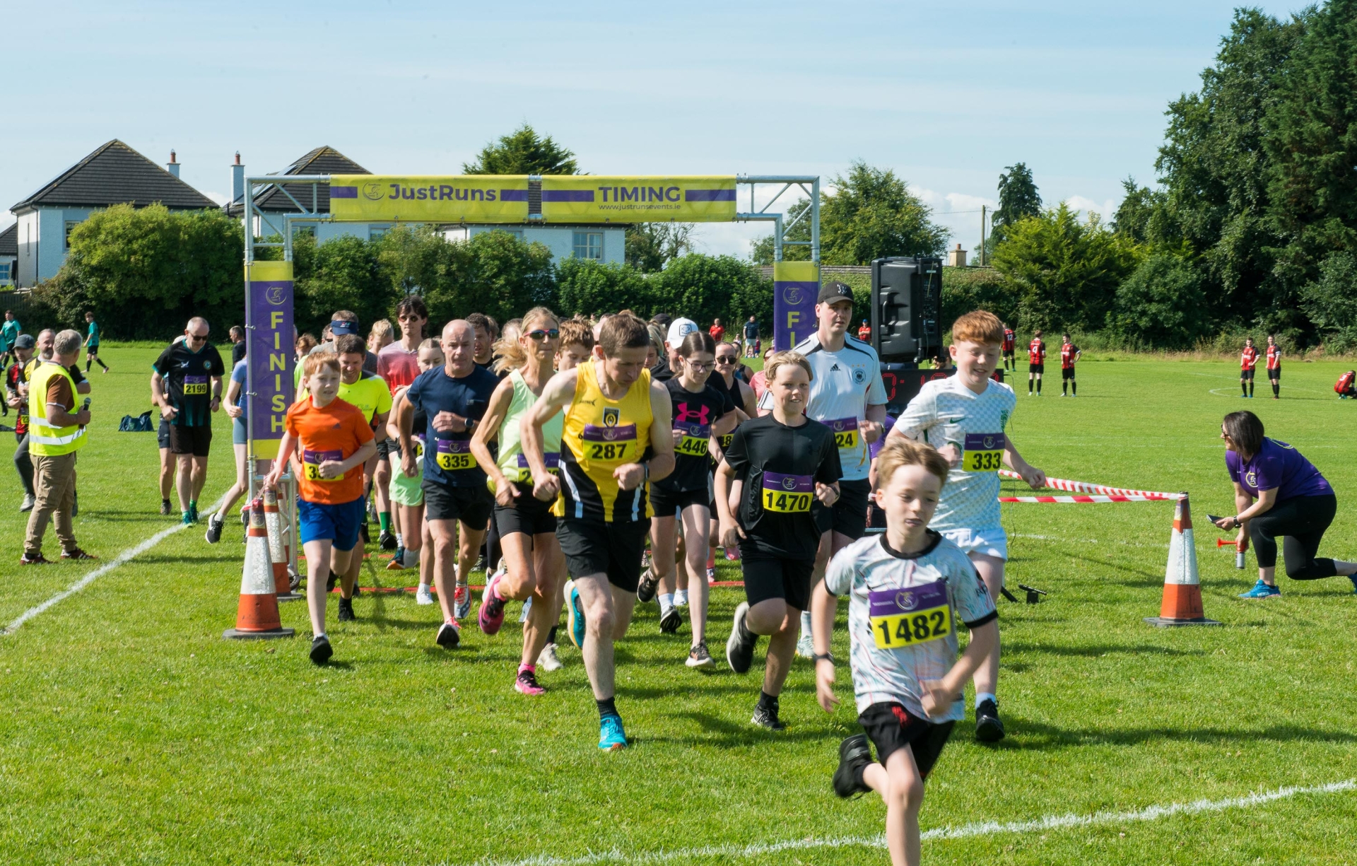 Start of the 5K Run/Walk