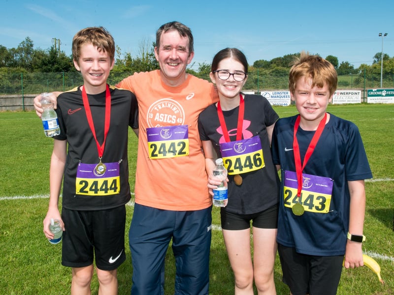 Jim, Abby, James and Rory Smith