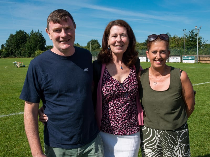 Kevin Hannon, Lesley Duffy and Niamh Farrell