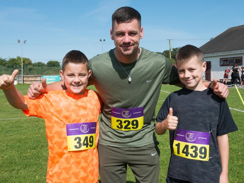 Michael Kelly, Corey and Noah Moran