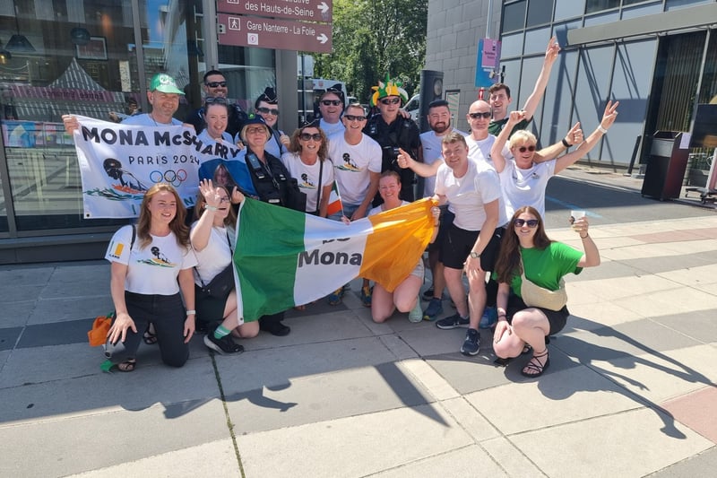 In pictures: Mona’s friends on a high morning after her Olympic triumph ...