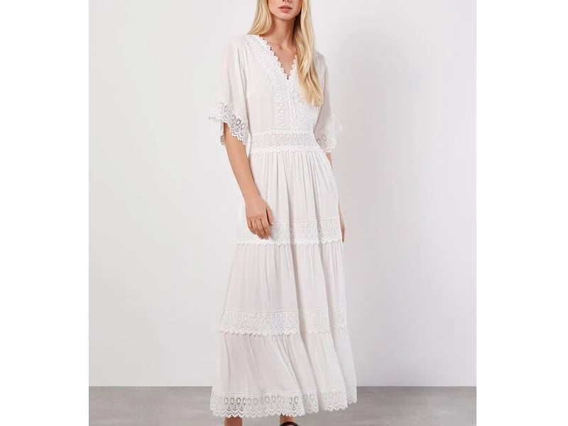 Monki Sheer Wrap Blouse, £29.99