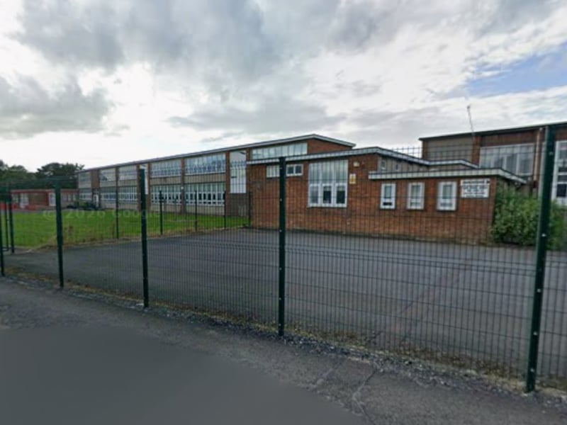 Drongan Primary School is the first of six East Ayrshire primaries to score 370 points in the report. The school dropped 10 marks in each of the numeracy, reading and writing categories. 40-50 per cent of the school's 241 pupils come from 'very deprived' families.