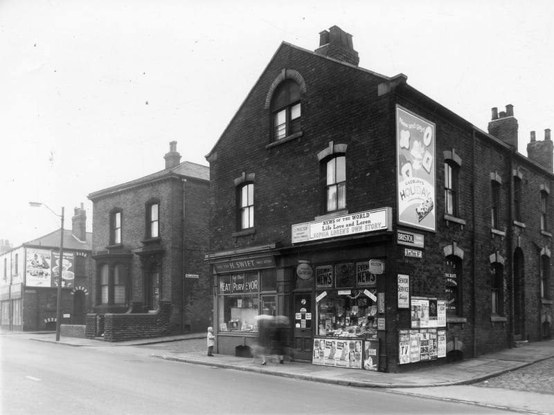 Hunslet Road in November 1960. 