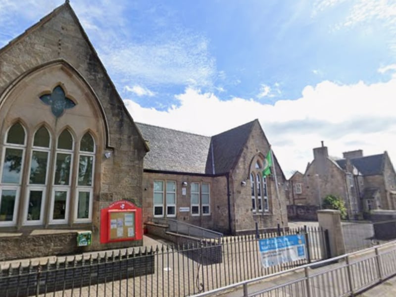New Cumnock Primary School dropped 10 points in the reading category and 20 in the writing category to finish with 370 points out of a possible 400 in the report. Between 40-50 per cent of its 219 pupils are said to be 'very deprived'.