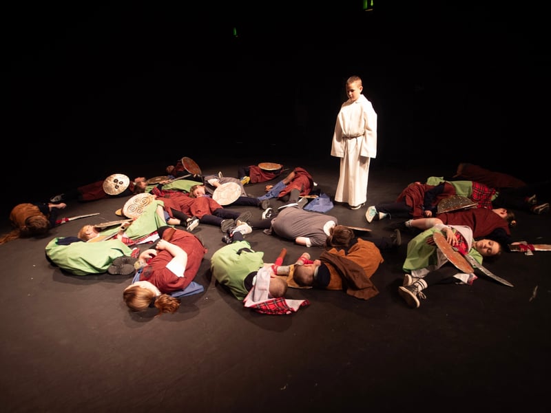 A scene from the play.