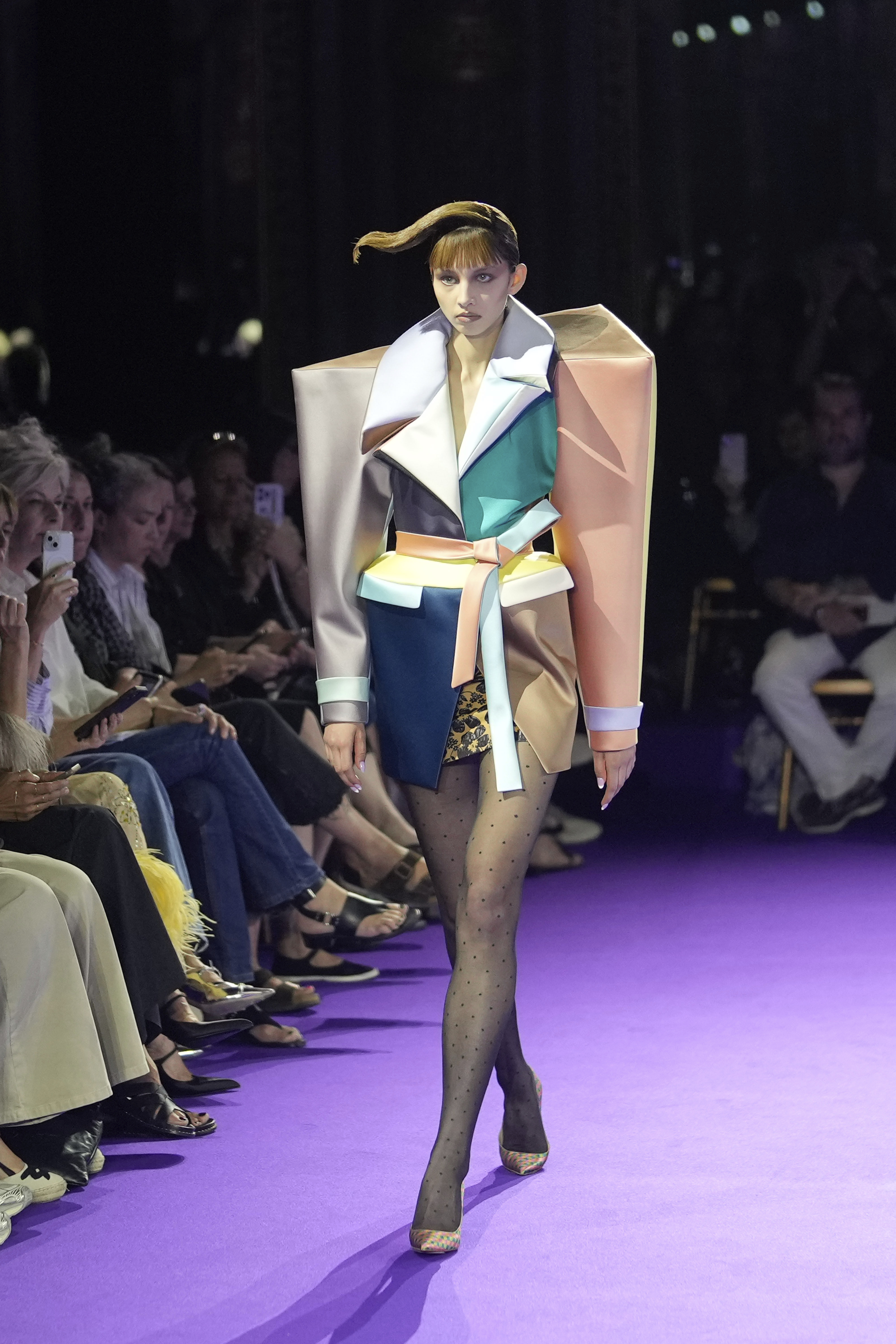 Polka-dot blouses, rolling globe busts and clownish ruffs ignited a playful pining for a simpler age.