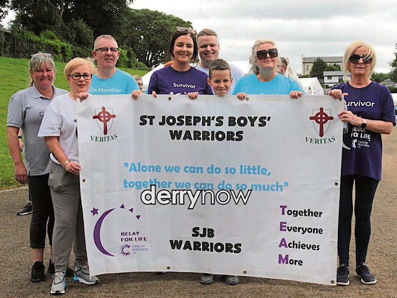 Team St. Joseph's Boys' Warriors.