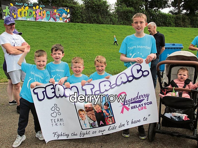 Charlie, Carter, Alfie, Thomas, Oscar and Ruby - Team T.R.A.C.