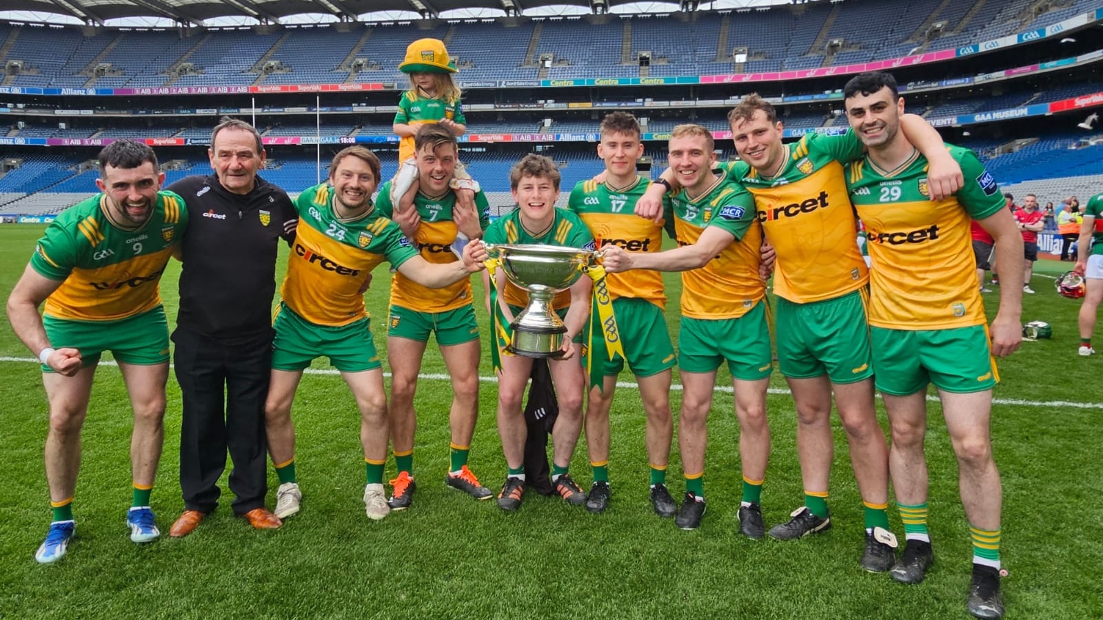In pictures: Celebrations at Croke Park as Donegal lift Nickey Rackard Cup