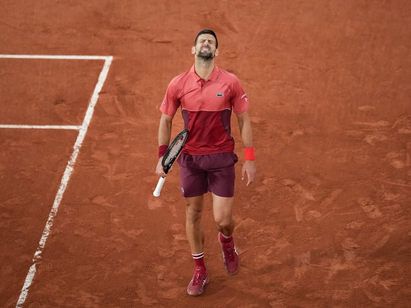 Defending men’s champion Novak Djokovic is the main event, taking on Spain’s Roberto Carballes Baena. Women’s second seed Aryna Sabalenka meets Japan’s Moyuka Uchijima.
